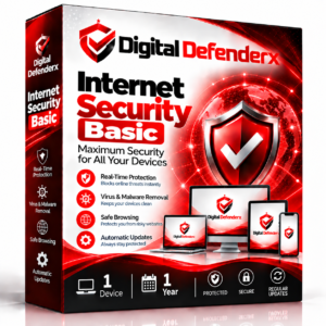 Digital Defenderx Internet Security Basic